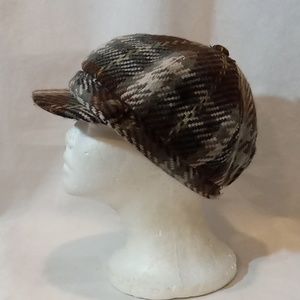 Manhattan Hat Company Womens Tweedy Cabbie Hat